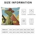 thumbnail image 5 of JEUXUS  The Soldier Decorative Throw Pillow Covers Soft for Couch Sofa Bedroom Living Room Outdoor, 5 of 5