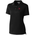 thumbnail image 2 of Women's Cutter & Buck Black Nebraska Huskers Advantage DryTec Tri-Blend Pique Polo, 2 of 3
