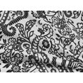 thumbnail image 5 of oneOone Rayon Off White Fabric Paisley Dress Material Fabric Print Fabric By The Yard 56 Inch Wide-2E, 5 of 8