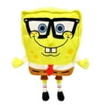 thumbnail image 1 of Sponge Bob Medium Size Glasses Smile Plush, 1 of 5