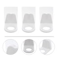 thumbnail image 4 of 10pcs ducha gel botellas bastidores gancho estantes de almacenamiento ajustables para baño (blanco), 4 of 6