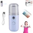 thumbnail image 1 of Easy Care Sunshine Mini vaporizador de viaje con calor de 15 s, vaporizador portátil de viaje, mini vaporizador de ropa de mano, plancha de vapor de tela para el hogar, oficina (azul), 1 of 7