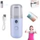 thumbnail image 1 of Easy Care Sunshine Mini vaporizador de viaje con calor de 15 s, vaporizador portátil de viaje, mini vaporizador de ropa de mano, plancha de vapor de tela para el hogar, oficina (azul), 1 of 7