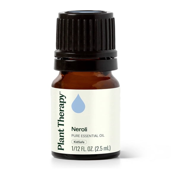 Plant Therapy Neroli Essential Oil 2.5 mL (1/12 oz) 100% Pure, Undiluted, Natural Aromatherapy