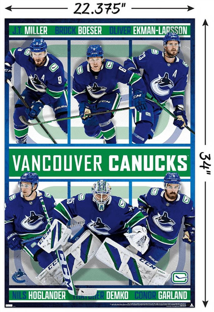 NHL Vancouver Canucks - Team 21 Wall Poster, 22.375" x 34"