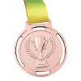 thumbnail image 1 of Medalla de antorcha Souvenir Premio de competencia deportiva de aleación de zinc con correa (cobre), 1 of 6