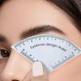 thumbnail image 4 of Quick Eyebrow Shaping Tool, 2 Pcs - Fast Drawing Eyebrow Design Ruler Microblading Mapping Tool Shaping Makeup Drawing Ruler Reuse to Achieve The Perfect Makeup Solution, Easter Mo Makeup Organizers, 4 of 5