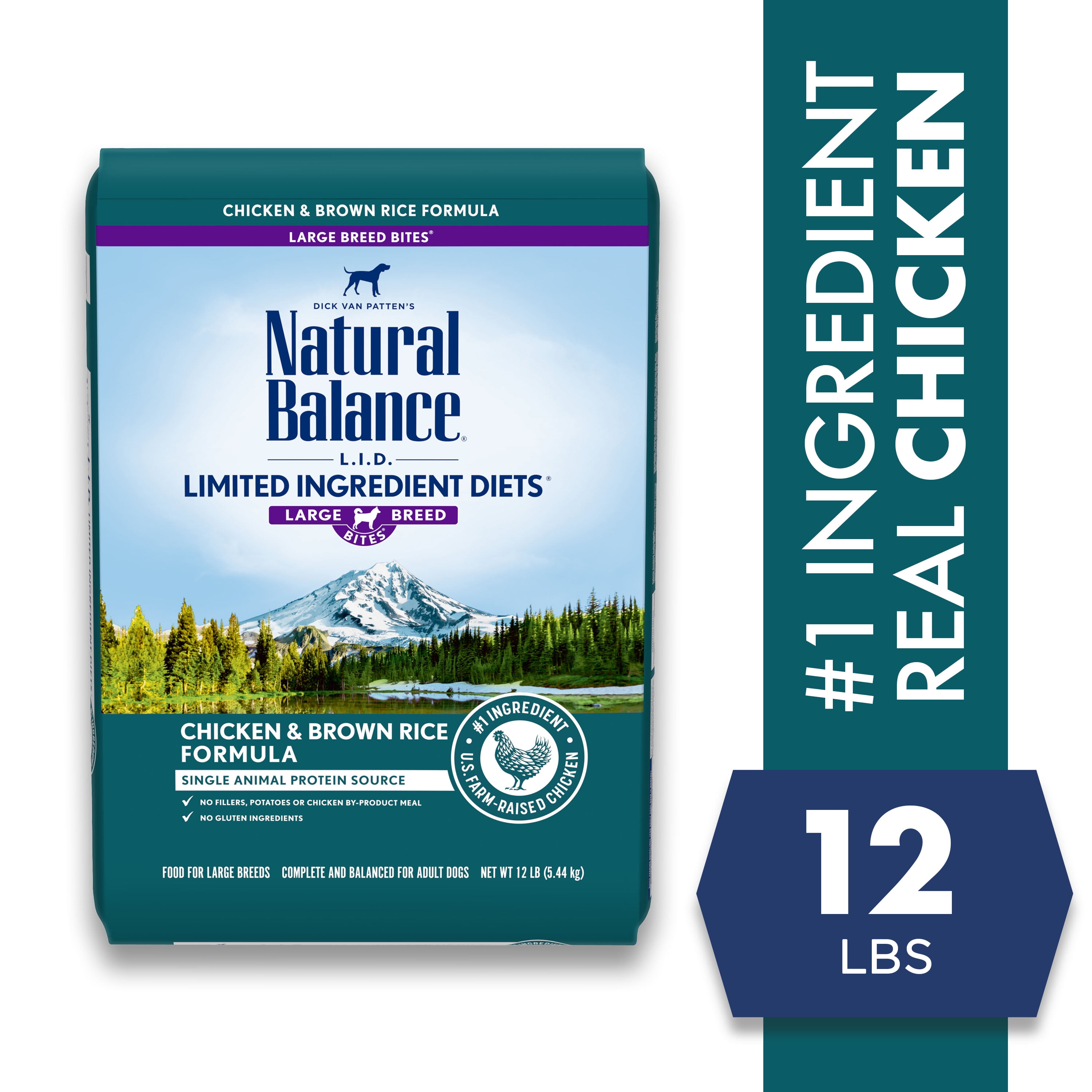 Natural Balance L.I.D. Limited Ingredient Diets Chicken & Brown Rice