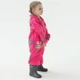 thumbnail image 6 of Girls' Clothing Toddler Rain Suit Baby Rain Suit with Hood Waterproof Coverall One Piece Rain Suit Kids Save Big, 6 of 8