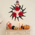 thumbnail image 6 of Halloween Garland Clearance Halloween Dead Branch Skeleton Flower Wreath Door Hanging Festival Party Horror Skeleton, 6 of 6