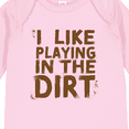 thumbnail image 4 of Inktastic I Like Playing in the Dirt Boys or Girls Long Sleeve Baby Bodysuit, 4 of 5