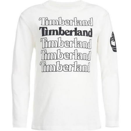 Timberland Boys Long Sleeve Graphic Tee Shirt Size M