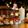 thumbnail image 2 of JoyMoreHome Christmas 3 Tier Cupcake Stand, Easy to Assembly, Christmas Theme Decorative Storage Holder for Dessert, Snack, Cupcake, 2 of 6