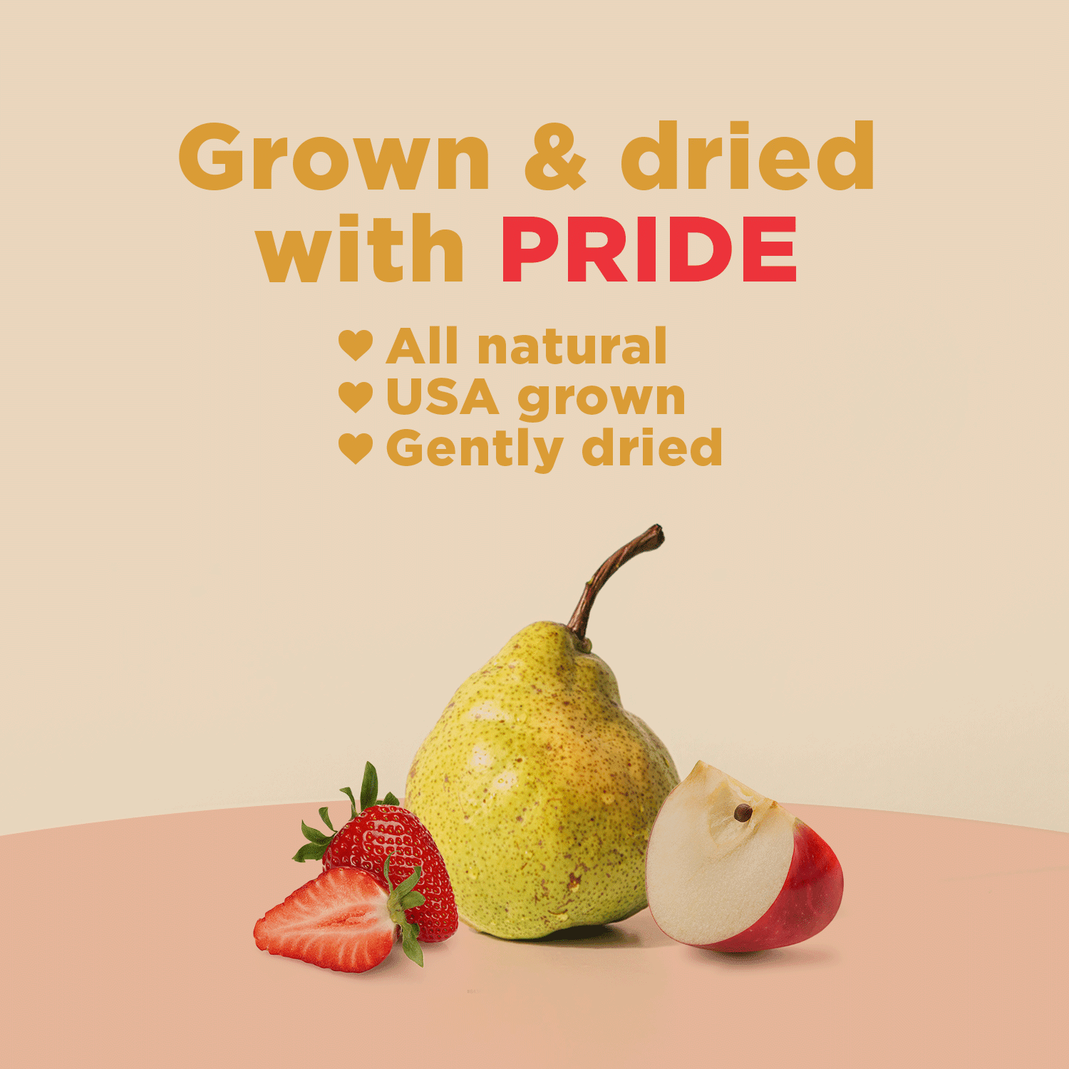 RIND Snacks Straw-Peary Dried Fruit Superfood - 3oz Bags, 6 Bags Total - Strawberry, Apple, Pear