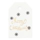 thumbnail image 1 of 100 piezas de recompensas de lectura al azar para marcapáginas escolares, tarjetas de deseos de Navidad, copo de nieve negro, 1 of 5