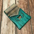 thumbnail image 3 of stanreset Portable 17 Keys Piano Wood Musical Instrument African Wood Finger Piano for Kids Adult Beginners, 3 of 6