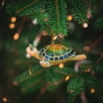 thumbnail image 6 of Christmas Ornaments - Home Decor - Hand-Painted Green Sea Turtle - Best for Tree Hanging, Bathroom Decorations, Stocking Stuffers, Scuba Lovers and Ocean Enthusiasts, 6 of 6