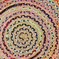 thumbnail image 2 of Jaipur Art And Craft Ecofrindly 200x200 6.67 x 6.67 Square feet)(78 x 78.00 Inch)Multicolor Round Jute AreaRug Carpet throw, 2 of 4