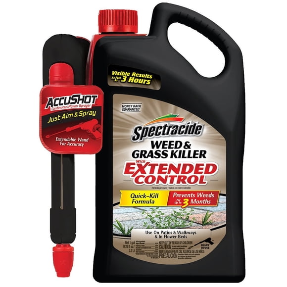 Spectracide Weed & Grass Killer – 128 Oz Ready-to-Use Sprayer, 1 Gallon, Kills Common Weeds