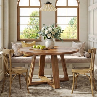 round table walmart wood dining table