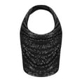 thumbnail image 5 of Women Sequin Shirt Sexy Solid Color Zipper Sleeveless V Neck Tank Top Hanging Neck Blouse Clubwear Party Fashion Womens Tops Glamorous Shiny Outfit, 5 of 7