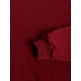 thumbnail image 3 of Hanes Mens ComfortBlend EcoSmart Pullover Hoodie Sweatshirt, 4XL, Cardinal, 3 of 5