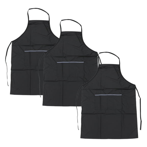ELAYARD 3Pcs Waterproof Hair Dresser Apron for Housewarming Protect Clothes Adults