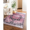 thumbnail image 2 of Rugs.com Francesca Collection Washable Rug – 8' x 11' Antique Rose Flatweave Rug Perfect For Living Rooms, Large Dining Rooms, Open Floorplans, 2 of 6