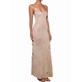 thumbnail image 3 of Women'S Knit Maxi Dress Floral Dresses Bodycon Knitted Beach Backless Swim Cover Up Dresses Shining L, 3 of 8