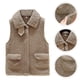 thumbnail image 4 of EeaseMX 1 chaleco de forro polar para mujer, sin mangas, para otoño e invierno, abrigo de piel sintética, 4 of 6