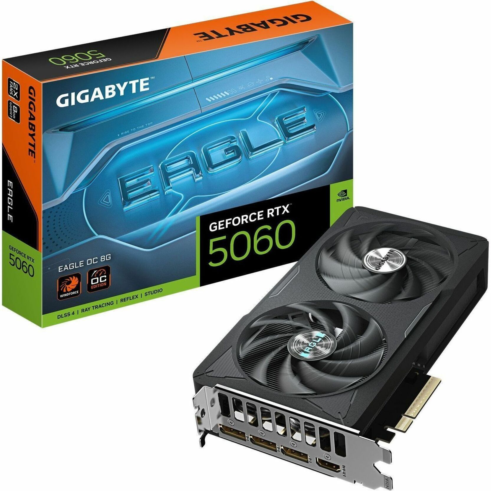 GIGABYTE NVIDIA GeForce RTX 5060 Graphic Card, 8 GB GDDR7
