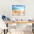 thumbnail image 5 of Lsque Beach Starfish Shell Print Wall Art – Decorative Picture for Living Room, Bedroom, and Office (Horizontal), 5 of 6