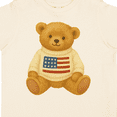 thumbnail image 4 of Inktastic Patriotic Bear with American Flag Sweater Boys or Girls Toddler T-Shirt, 4 of 5