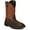 Brown /Orange, variant on Men's Actuator Western Work Boot Composite Toe ONE SIZE BROWN /ORANGE