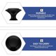 thumbnail image 3 of 10 Pcs Door Handles Durable Metal Wardrobe Knobs Useful Cupboard Pulls Doorknobs, 3 of 4