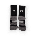 thumbnail image 3 of UA Team Cushioned Crew Youth Socks 13.5K-4.5 Black/Grey, 3 of 4