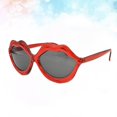 thumbnail image 3 of Gafas de sol sexis con labios rojos para mujer, gafas de sol geniales para bailar, gafas de sol con personalidad, gafas divertidas, 3 of 3
