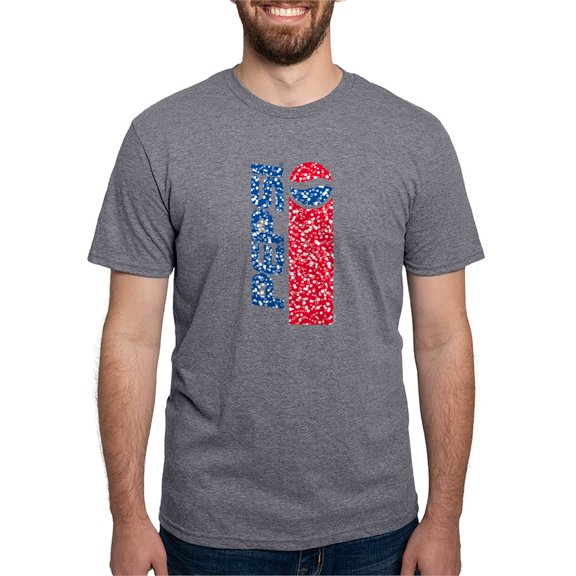 CafePress - Pepsi Flashback Bubbles Mens Tri Blend T Shirt - Mens Tri-blend T-Shirt