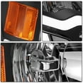 thumbnail image 5 of SCITOO Headlights For Ford For F-150 2009-2014 Headlamps Black Housing Amber Reflector Clear Lens Driver and Passenger Side, 5 of 5
