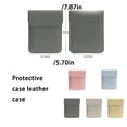 thumbnail image 3 of ziyahi Tablet Sleeve Bag Protection Protective Pouch Fuax Leather Case Insert Covers Bag Portable Lightweight Accessory Pink, 3 of 5