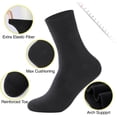 thumbnail image 2 of ShengRui Womens Cotton Crew Socks Thin Dress Socks for Women Above Breathable Casual Sock 8-10 Pairs, 2 of 6