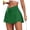 Green, variant on JoyGirl Womens Tennis Skirt with Shorts Crossover Golf Skort Mini High Waisted Workout Athletic Skorts Skirts with Pockets