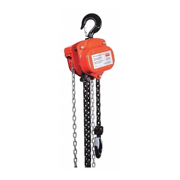 Dayton Manual Chain Hoist,4000 lb.,Lift 10 ft. 29XP30