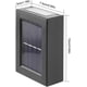 thumbnail image 3 of Set Of 2 Outdoor Solar Wall Lights Cool White, 3 of 5