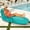 Lagoon Blue, variant on Jaxx Prado Outdoor Chaise Lounge, Navy