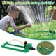 thumbnail image 5 of Hxlamzoo Lawn Sprinkler, Oscillating Sprinkler Watering Garden Pipe Hose Water With Connector,18-hole rocking sprinkler with plastic nozzle,Plastic ABS Base, Aluminum Tube, 5 of 9