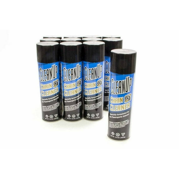 Maxima Racing Oils Clean Up Chain Cleaner Case 12x15.5oz