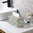 thumbnail image 5 of ZUXONGSY Easter Rabbit Tissue Box Covers PU Leather Rectangular Tissue Box with Snap Button Leather Rectangular Tissue Box Fashion Tissue Box Easter Bedroom Office Desk Accessories, 5 of 7