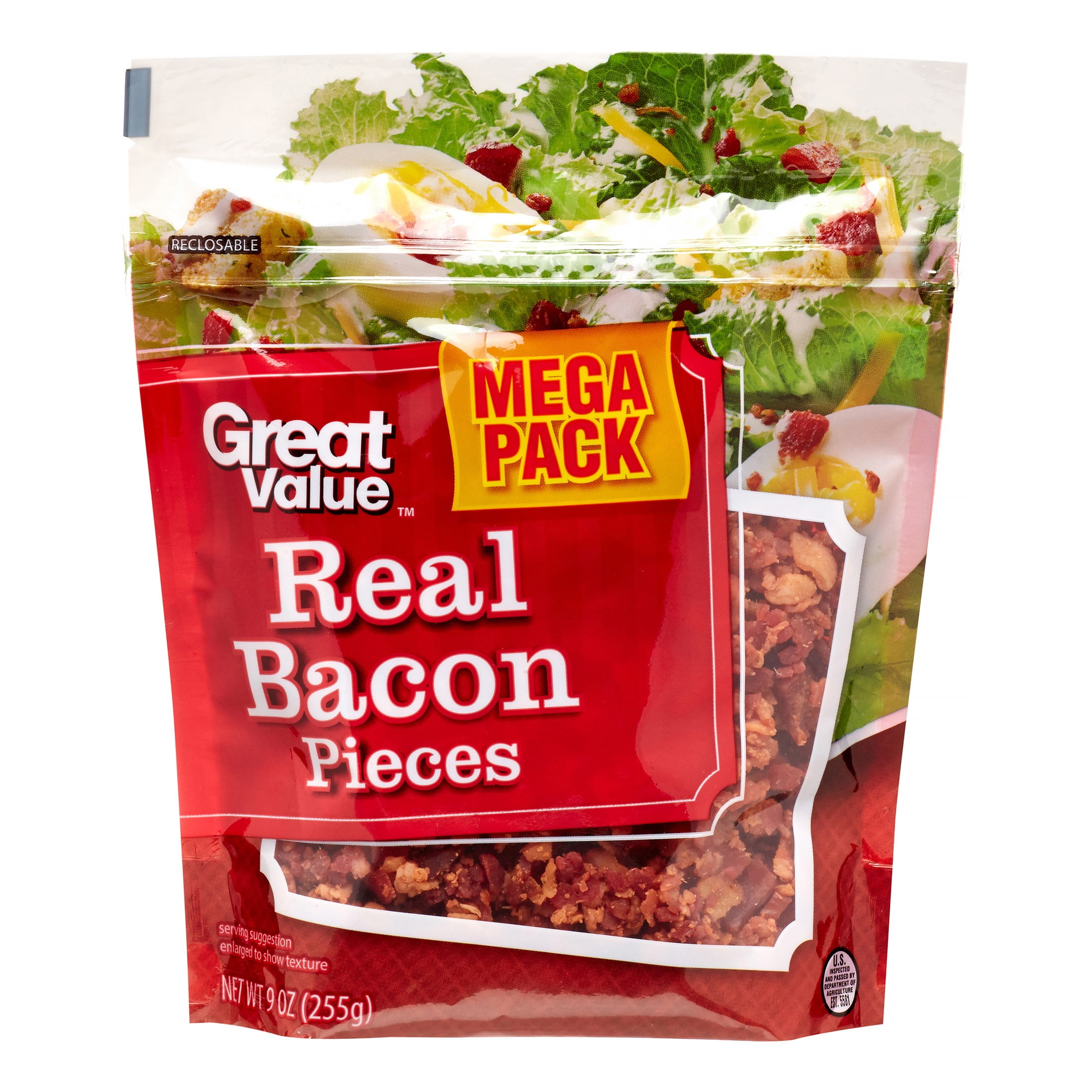 Great Value Real Bacon Pieces, 9 Oz by Walmart Stores, Inc.