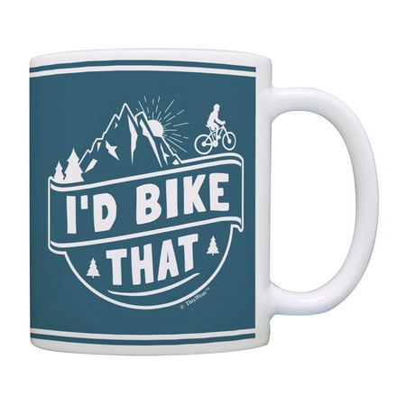 

ThisWear Cyclist Gifts I d Bike That Mountain Bike Gifts for Men and Women Mountain Bike Lover Gifts Bike Cup Bicyclists Gifts for Men and Women Cyclist Mug Coffee Mug Bike